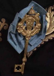 The key of a Chamberlain at the Royal Court of Norway